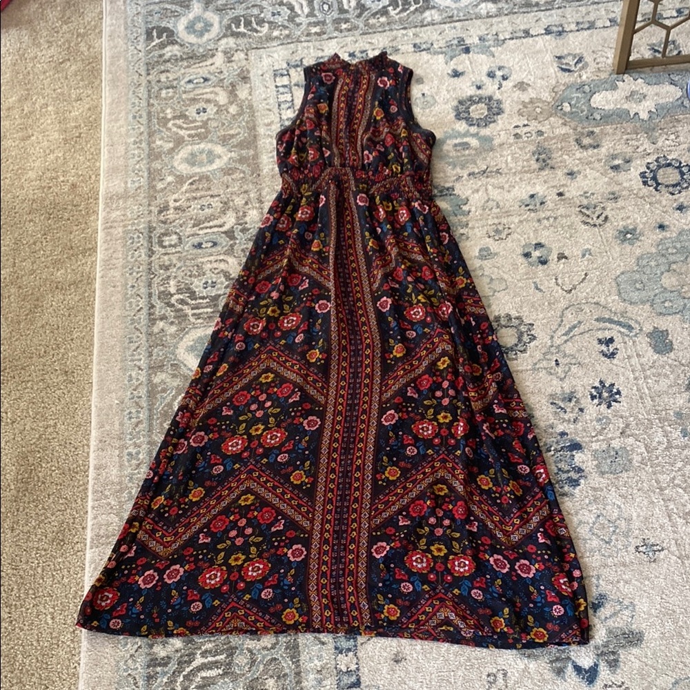 Floral Maxi Dress - Multicolor